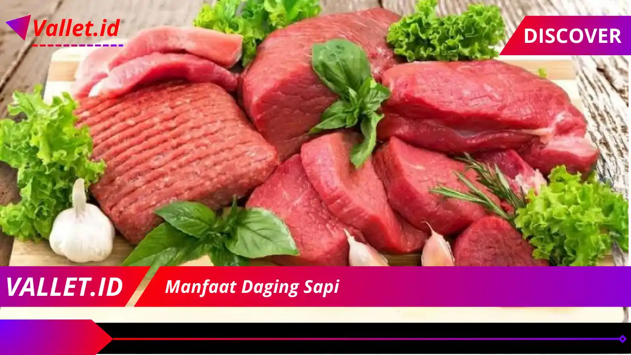 Manfaat Daging Sapi