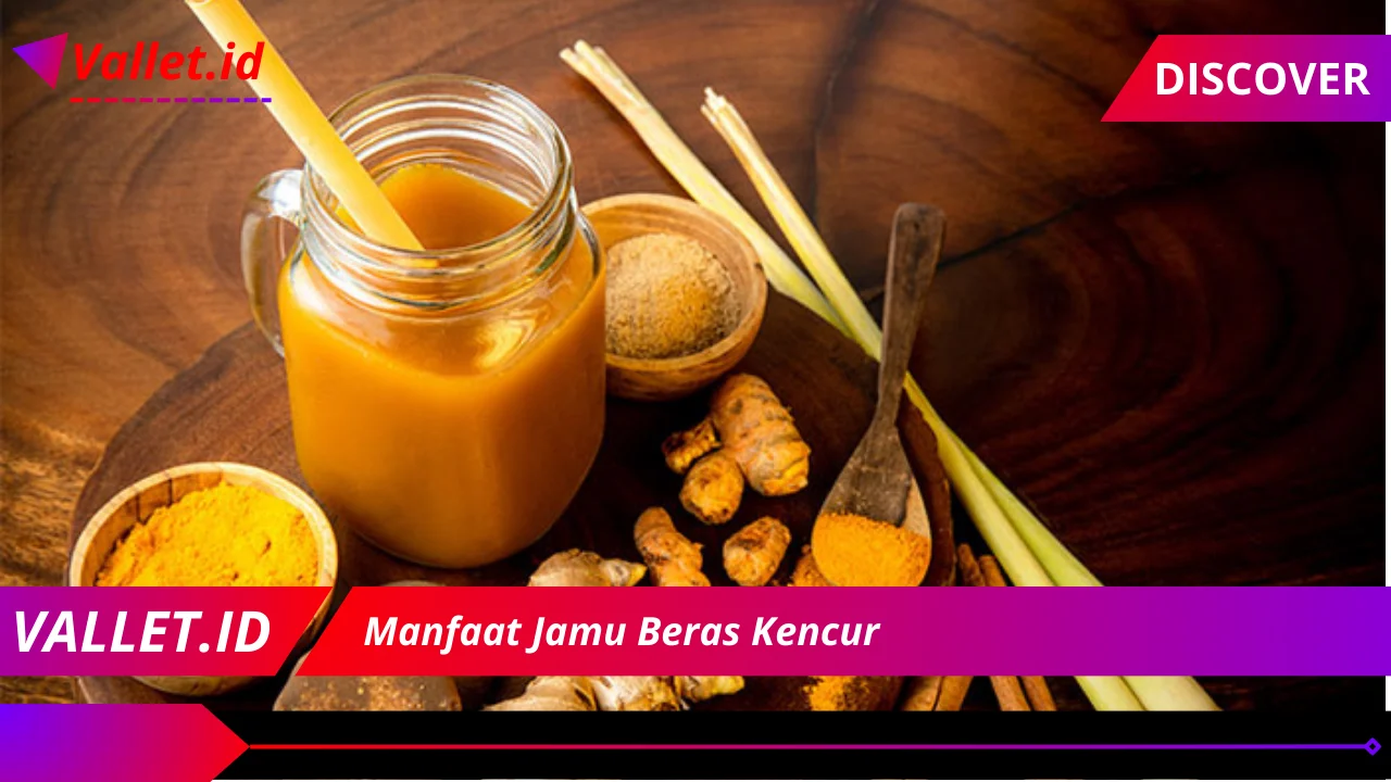 Manfaat Jamu Beras Kencur