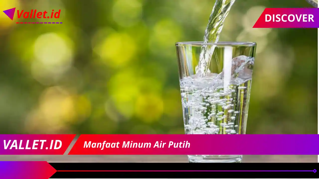 Manfaat Minum Air Putih