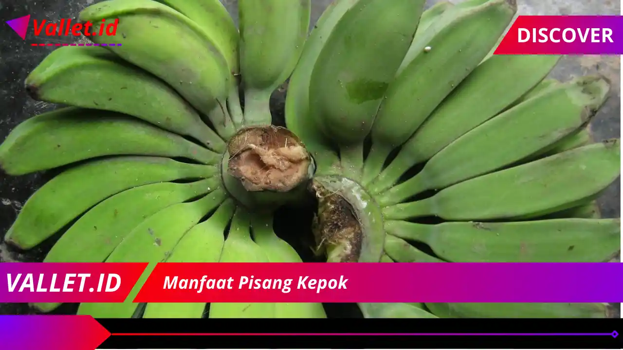 Manfaat Pisang Kepok